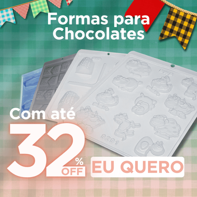 Formas para chocolate 