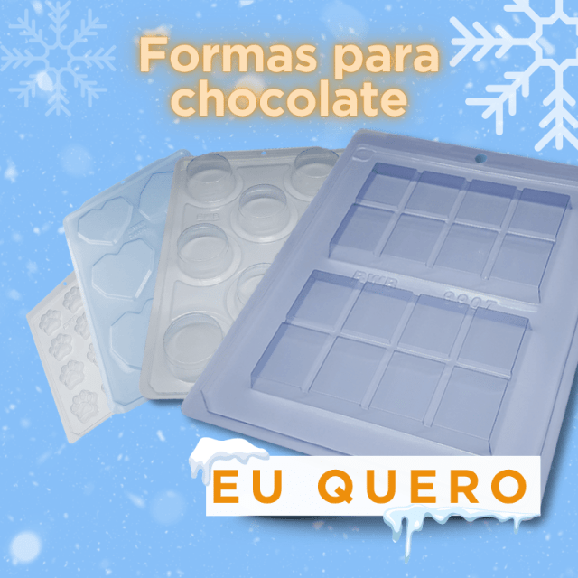 Formas para chocolate