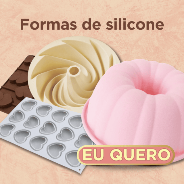Formas de silicone 