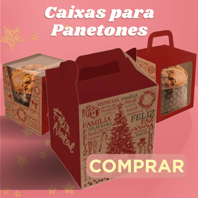 Caixas para panetones