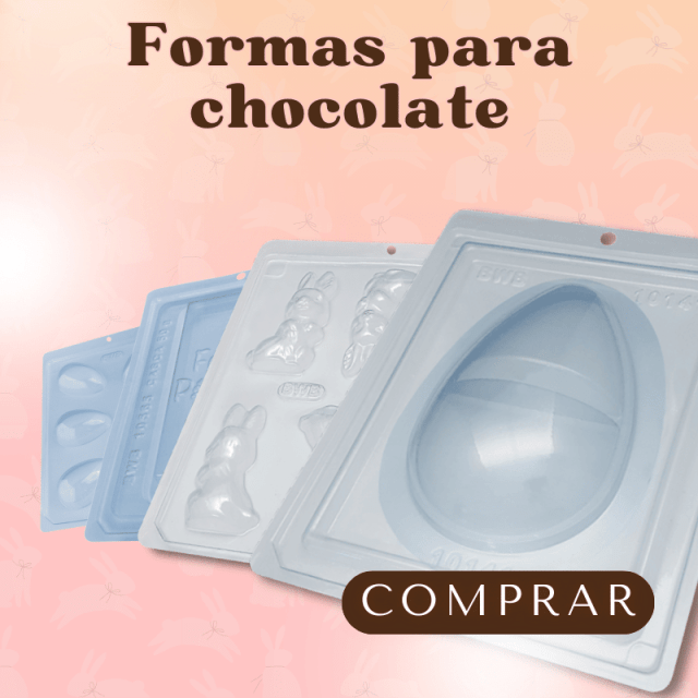 Formas para ovos de páscoa