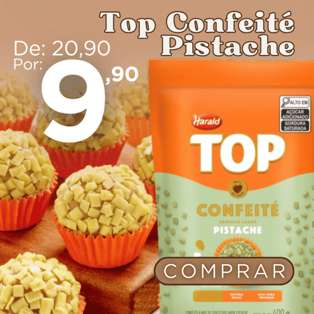 Granulado Harald Top Confeité Pistache 400g