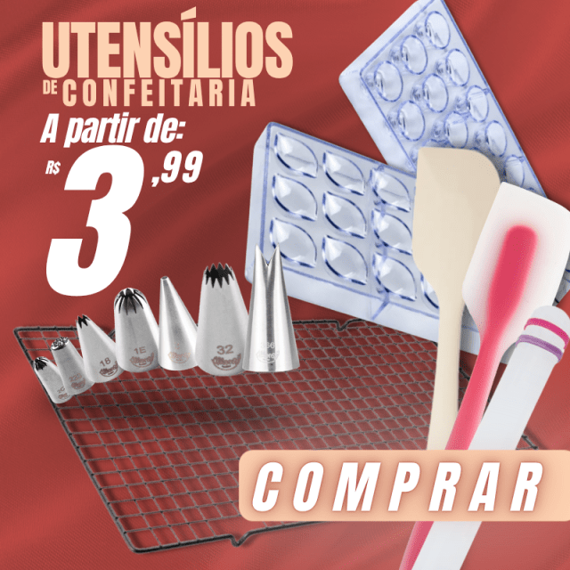 Utensílios para a sua confeitaria!