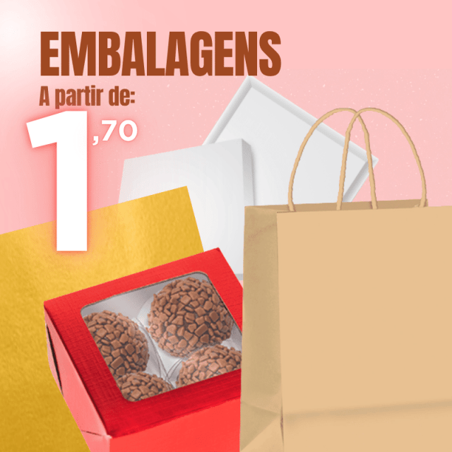Embalagens dia dos pais no melhor preço!