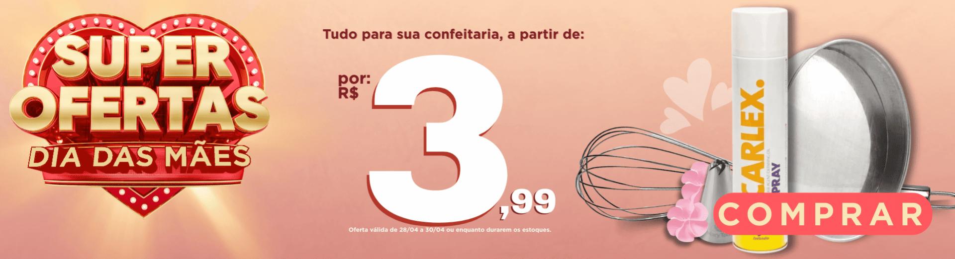 28 a 30/04 Confeitaria