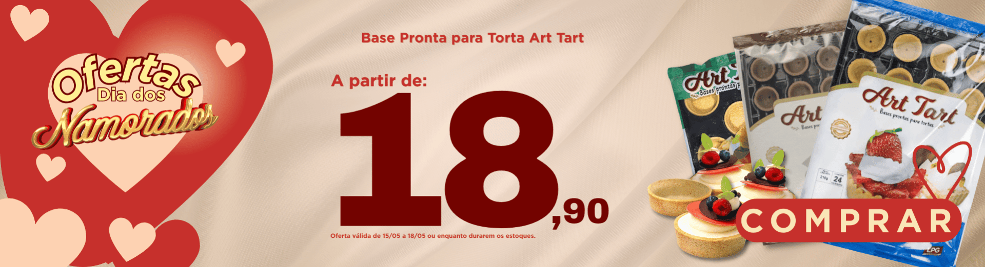 15 a 18/05 Bases Art Tart