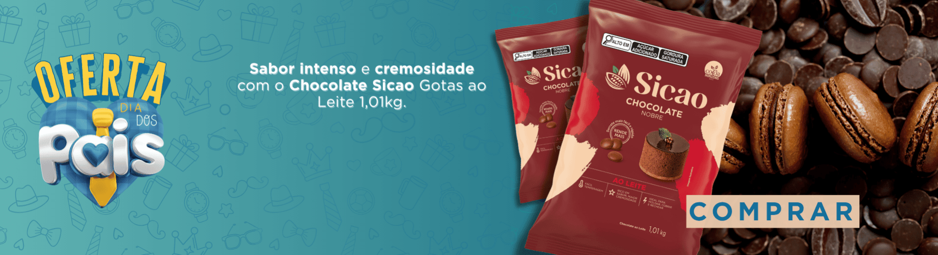 Chocolates Sicao ao leite
