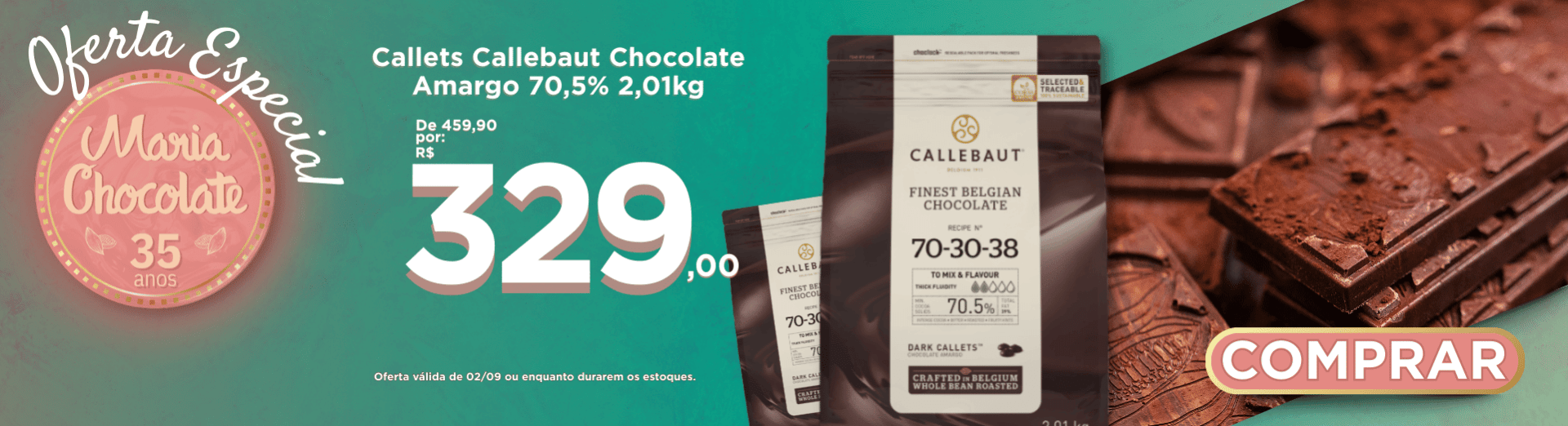 Oferta especial de aniversário 02/09_ Recheio e Cobertura Sabor Leite Ninho 2,61kg - Nestlé