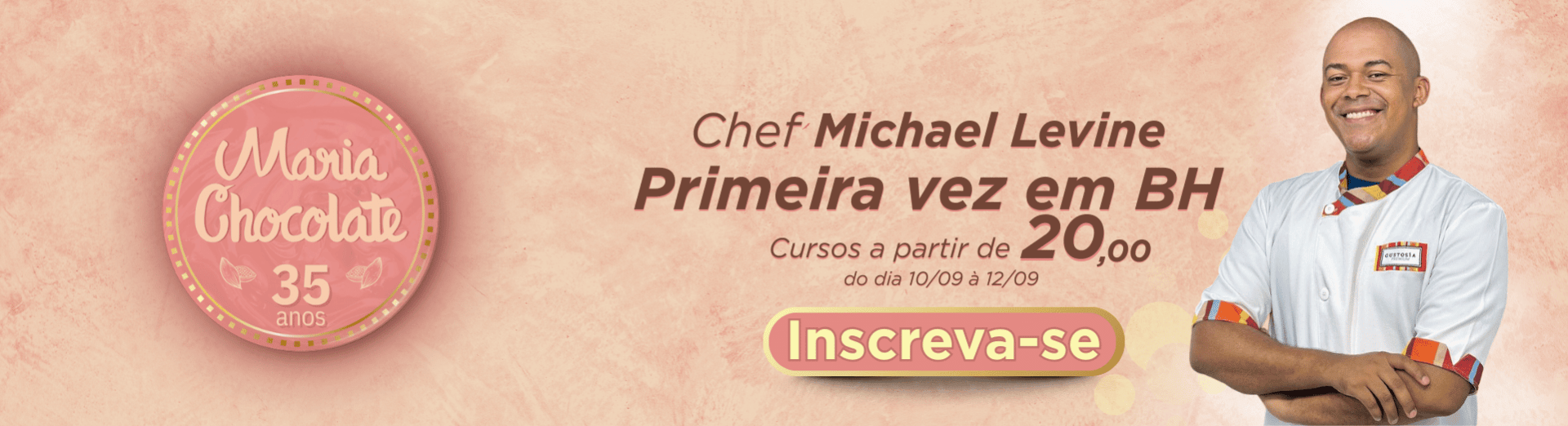 Cursos presenciais com Michael Levine