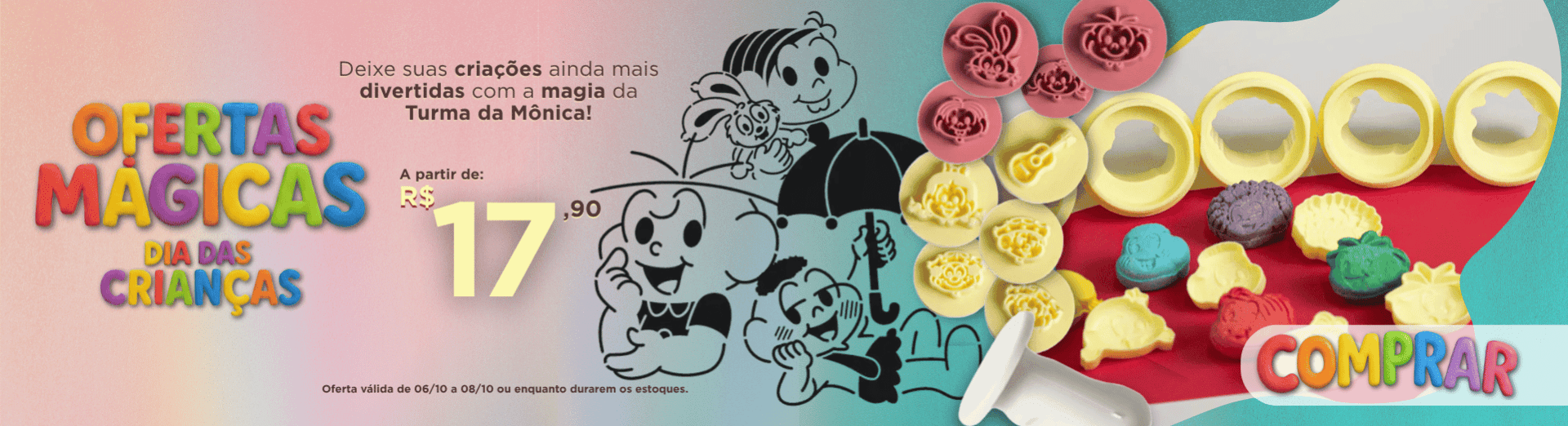 02 a 12/10 Dia das Crianças