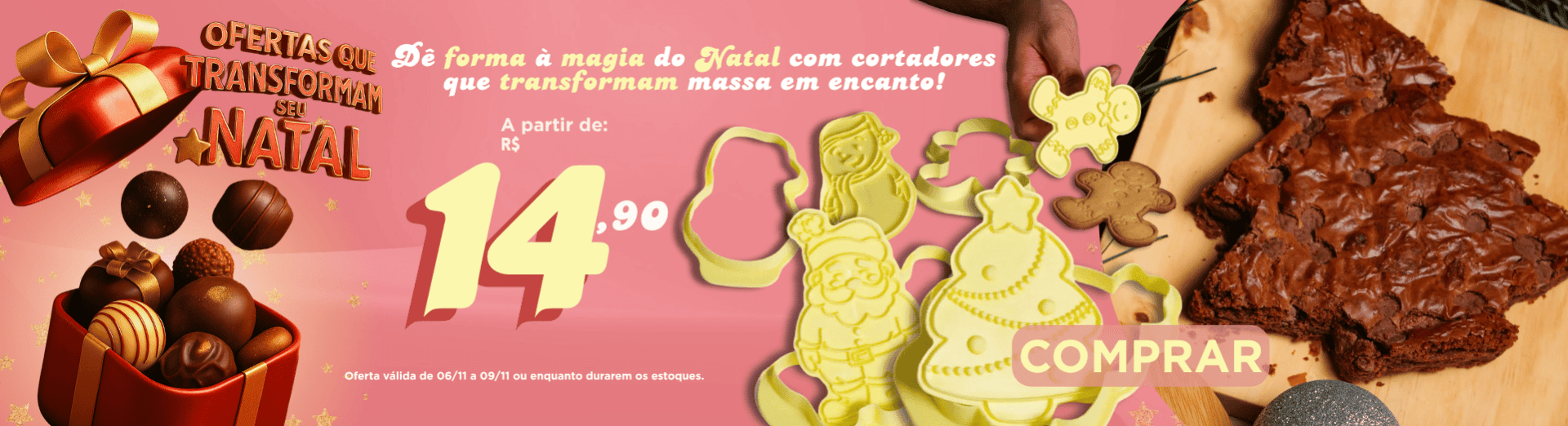 06 a 09/11 Cortadores de biscoito Bluestar