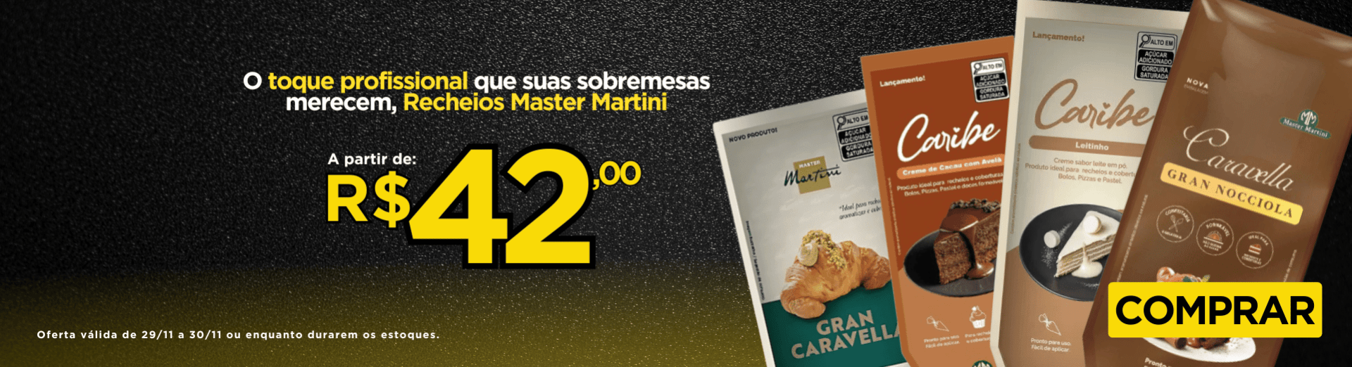 Recheios Master Martini