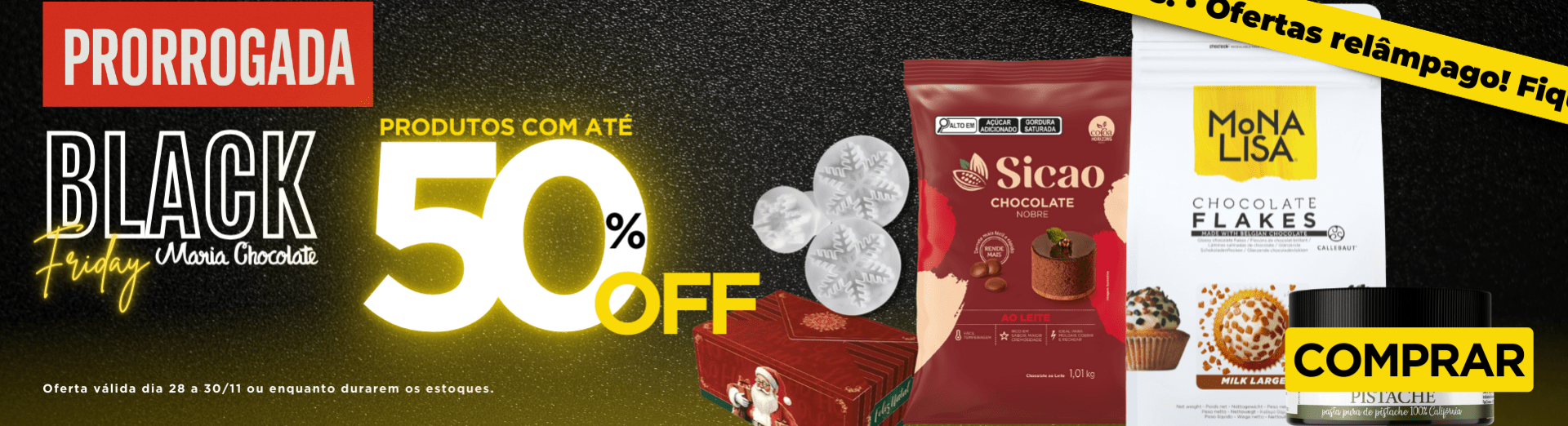Black Friday Maria Chocolate com até 50% desconto