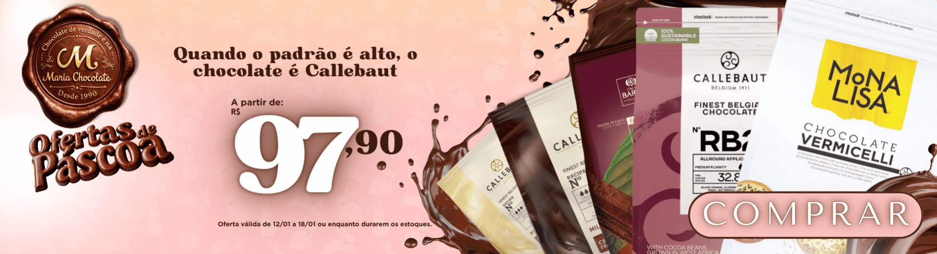 Chocolates Belga Callebaut