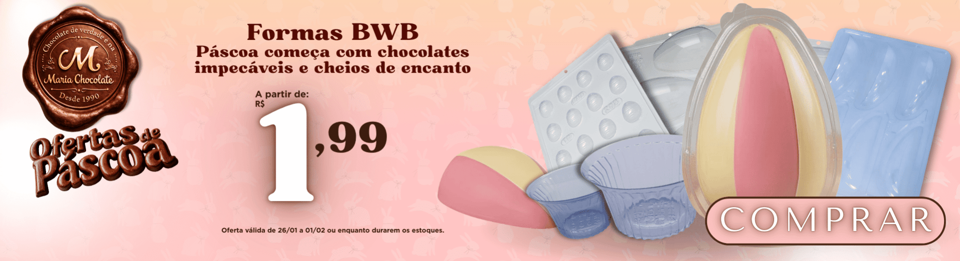 Formas para chocolate BWB