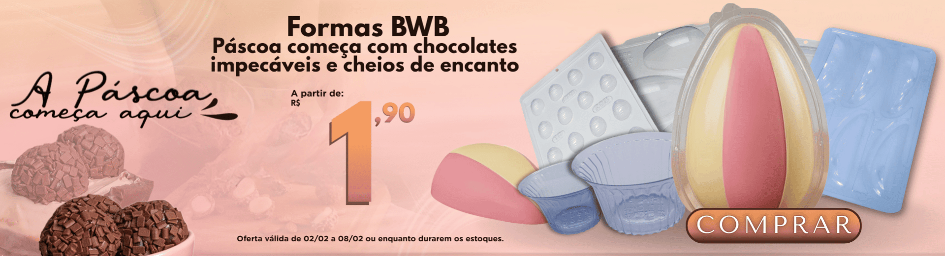 Formas para chocolate BWB