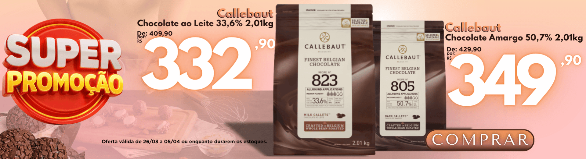 Callets Callebaut OFERTA