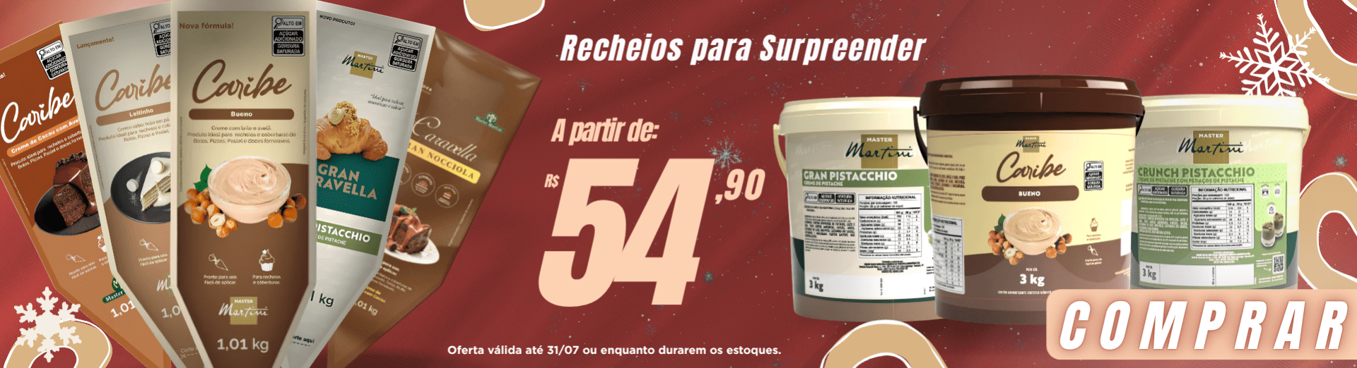 Recheios Master