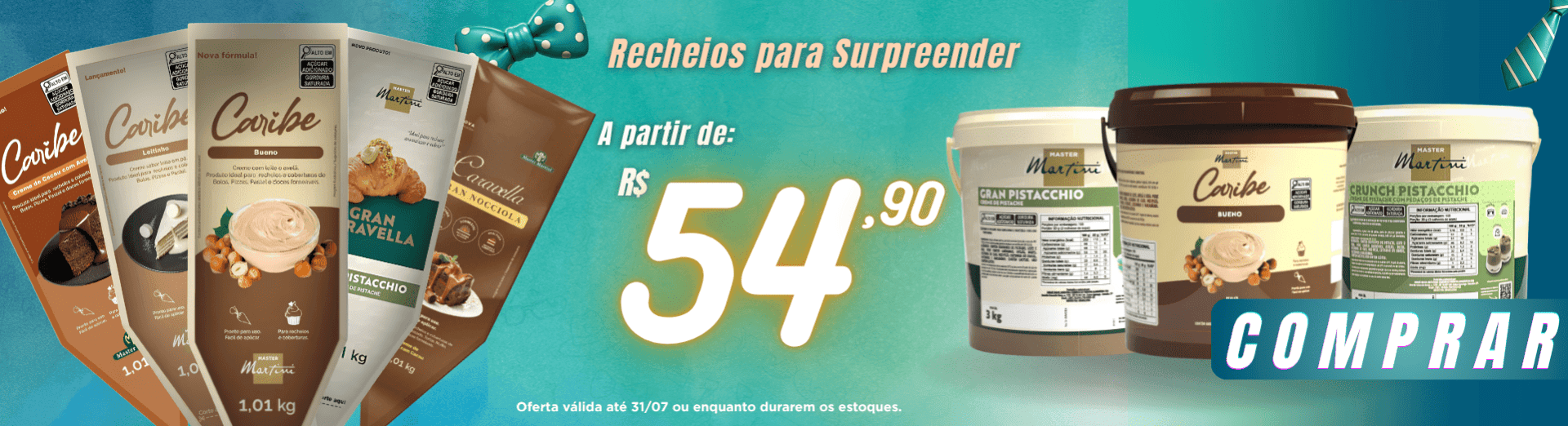 Recheios Master