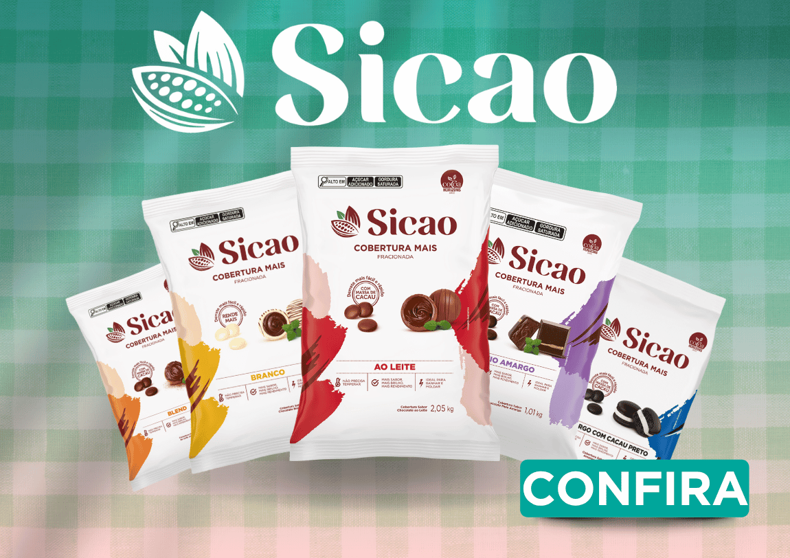 Coberturas de Chocolate Sicao Gotas