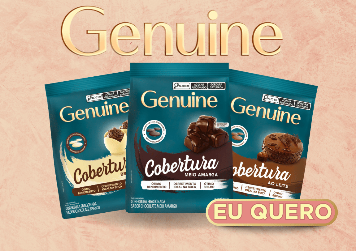 Coberturas Chocolates Genuine