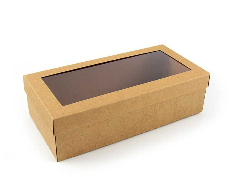 Caixa para Doces Kraft 25x12x7 cm - Agabox