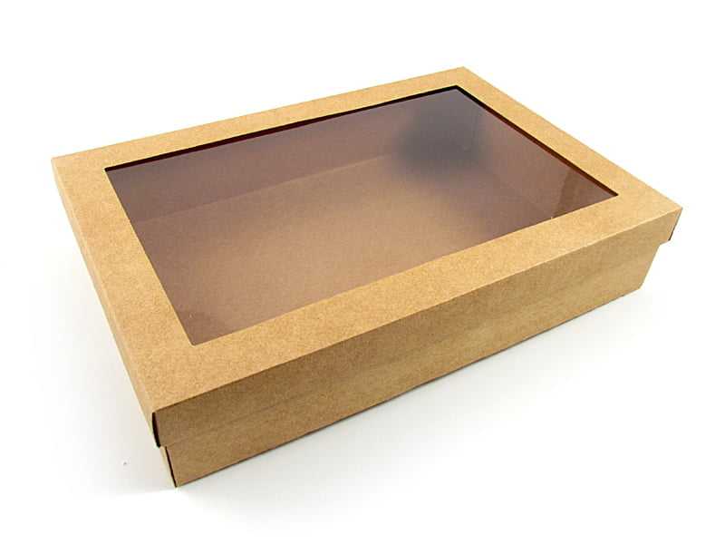 Caixa para Doces Kraft 30x20x6 cm - Agabox