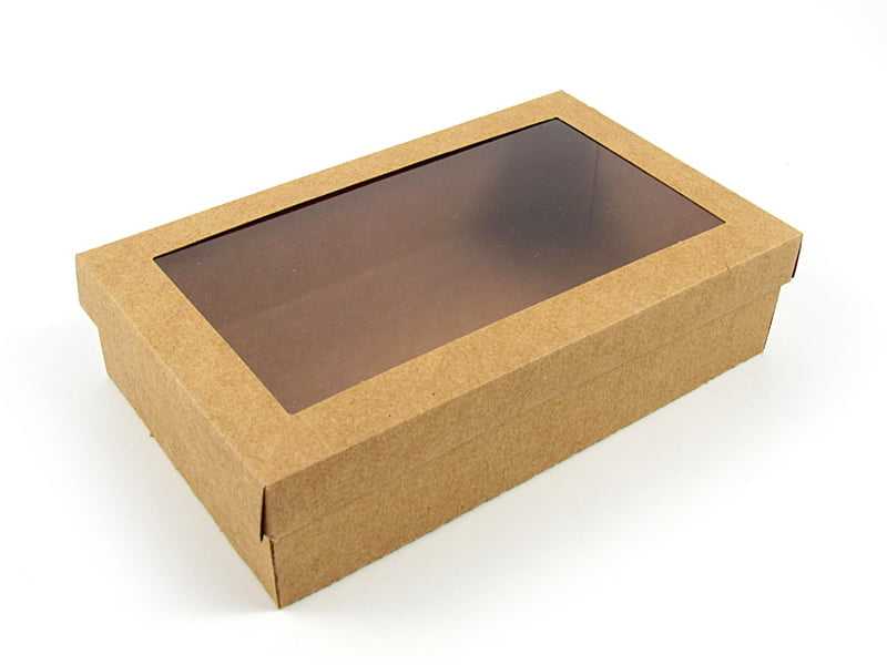 Caixa para Doces Kraft 20x12x5 cm - Agabox