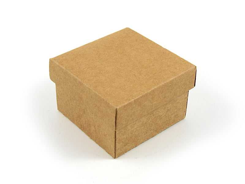 Caixa para Doces Kraft 7x7x5 cm - Agabox