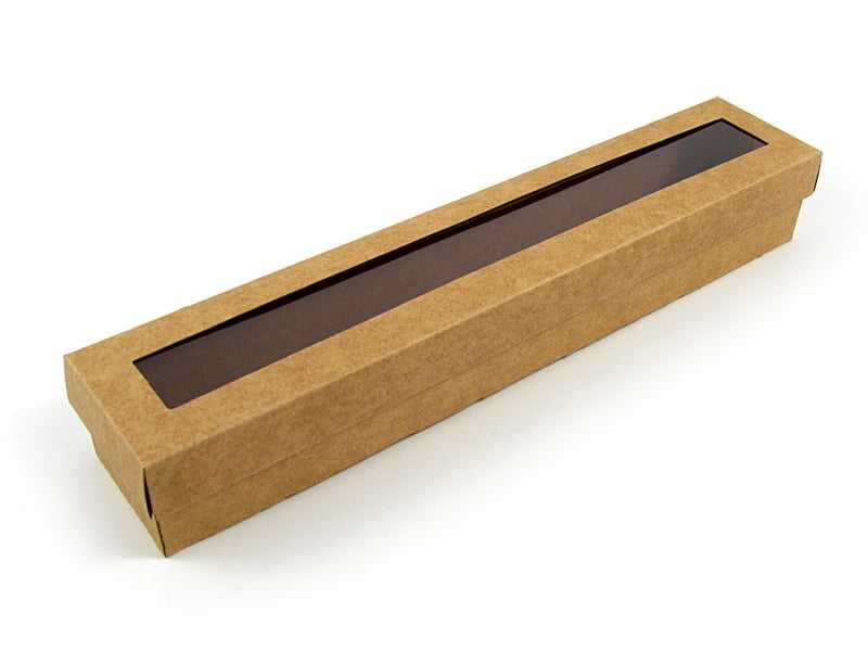 Caixa para Doces Kraft 28x5x4 cm - Agabox