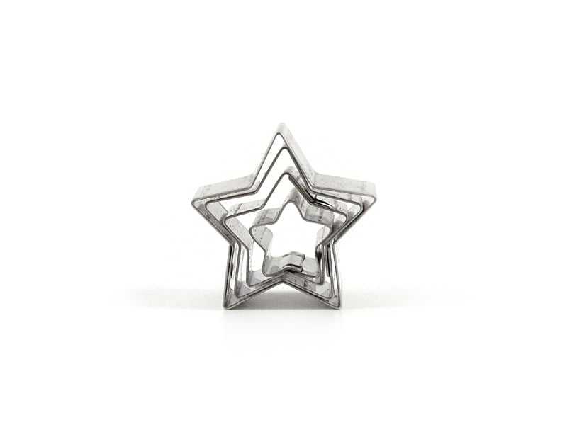 Cortador Inox Mini Estrela C/4 Caparroz