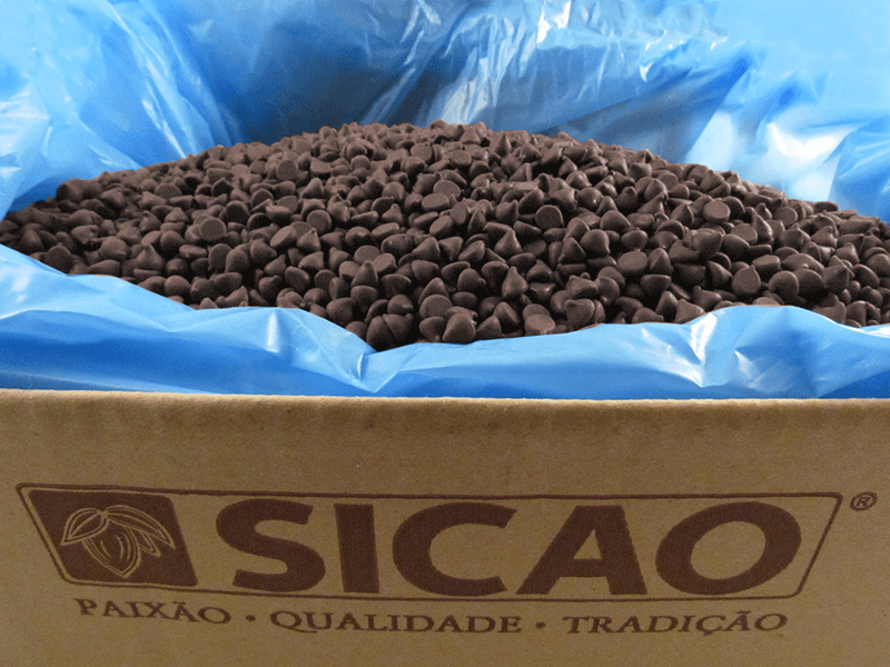 Cobertura Sicao Chips Chocolate Meio Amargo 10 kg