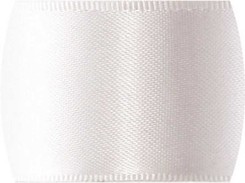 Fita de Cetim Lisa n°2 Branca – CF201 – Progresso