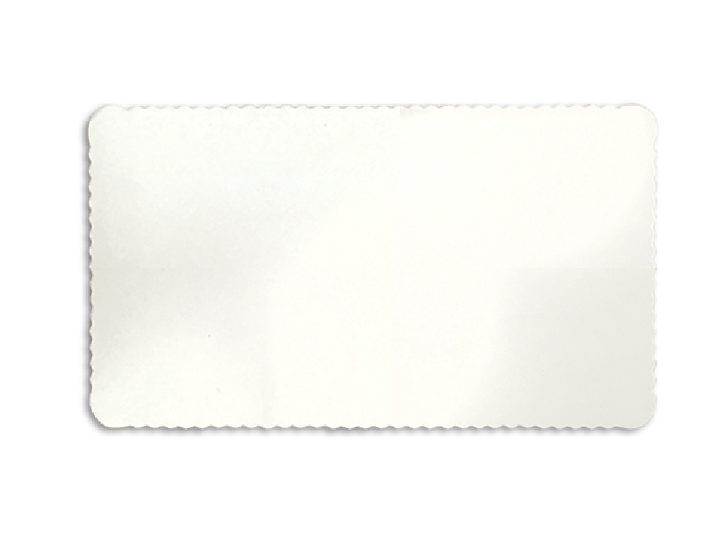 Cake Board Laminado Retangular Branco 40x30 cm - Ultrafest