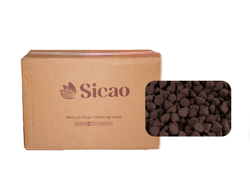 Chocolate Sicao Chips Meio Amargo 10kg