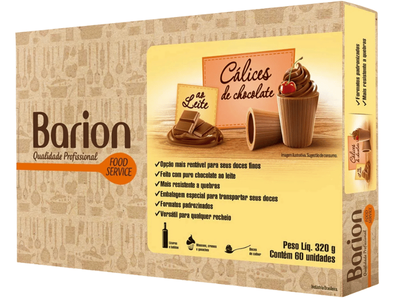 Cálice de Chocolate ao leite 320g - Barion