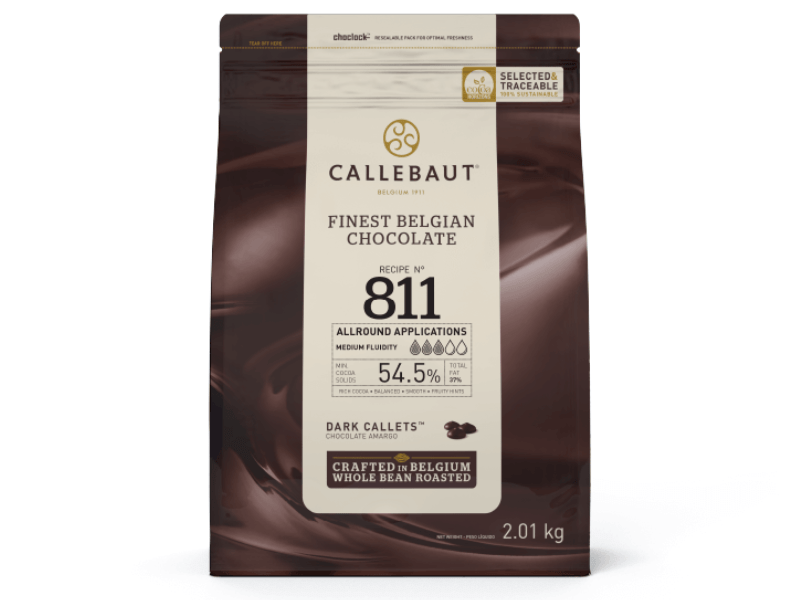 Callets Callebaut Chocolate Amargo 54,5% 2,01kg