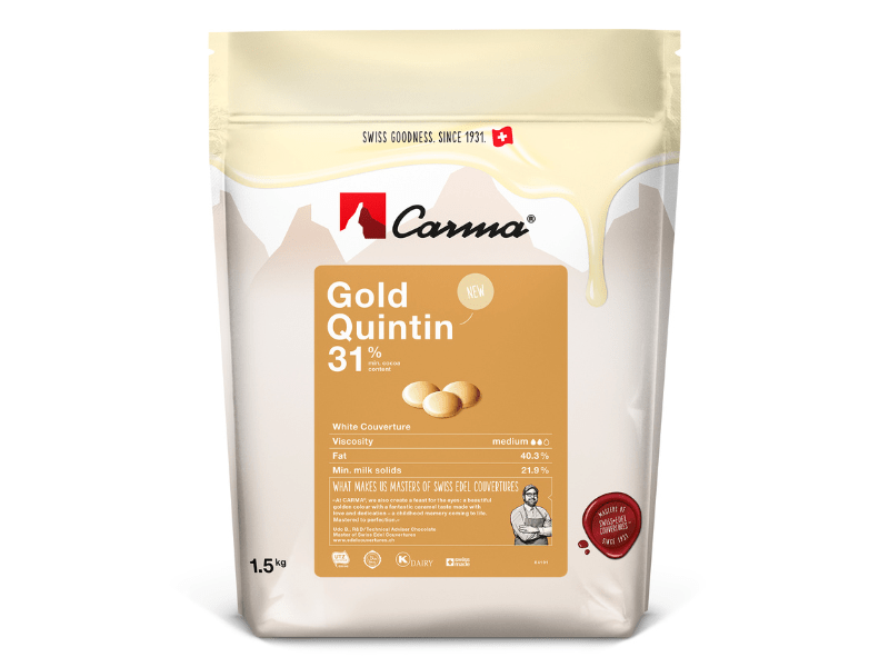 Callets Carma Chocolate Caramelo Gold Quintin 31% 1,5kg