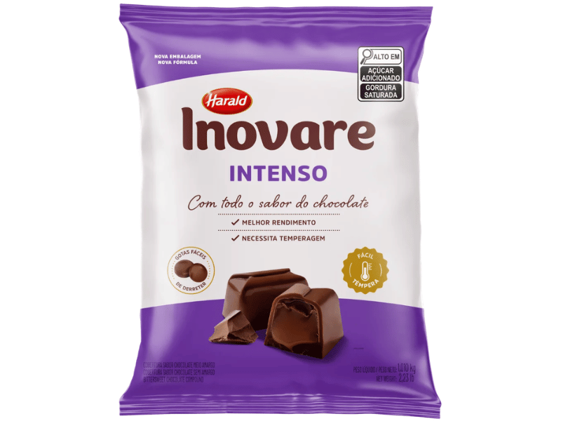 Chocolate Harald Inovare Intenso Gotas 1,01kg