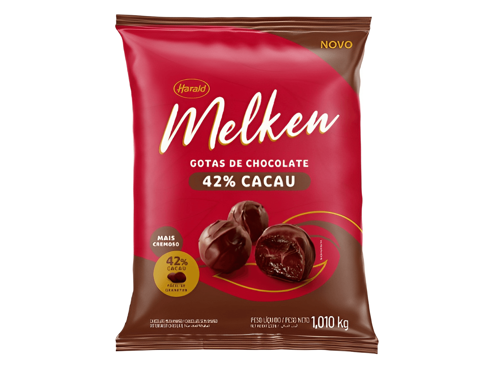 Chocolate Harald Melken Gotas 42% Cacau 1,010kg