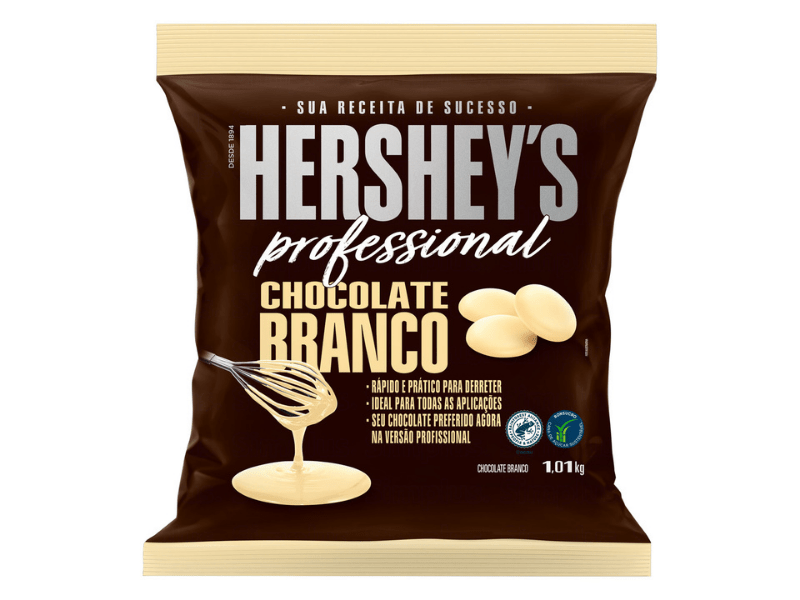 Chocolate Hershey's Gotas Branco 1,01kg 