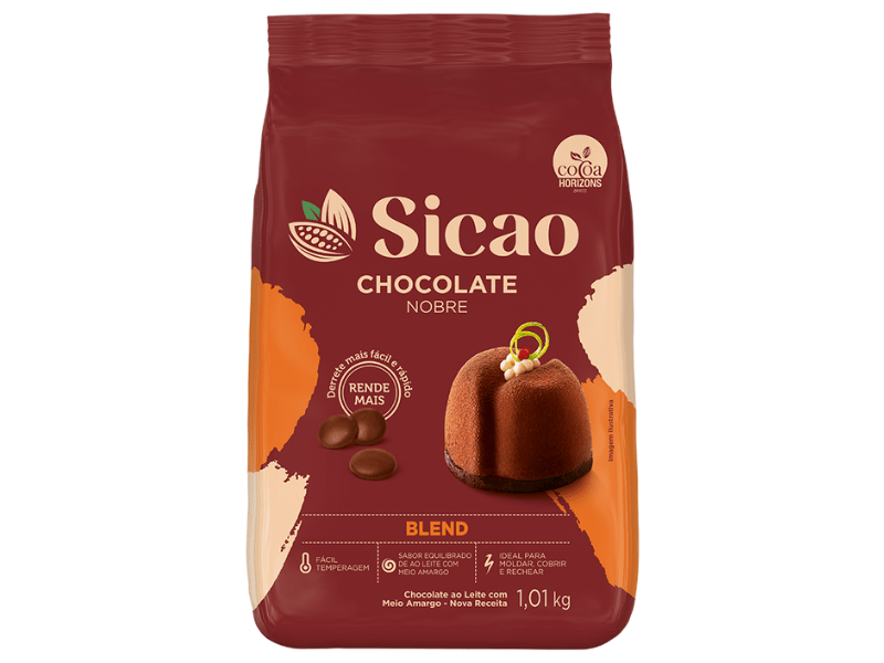 Chocolate Sicao Nobre Gotas Blend 1,01kg