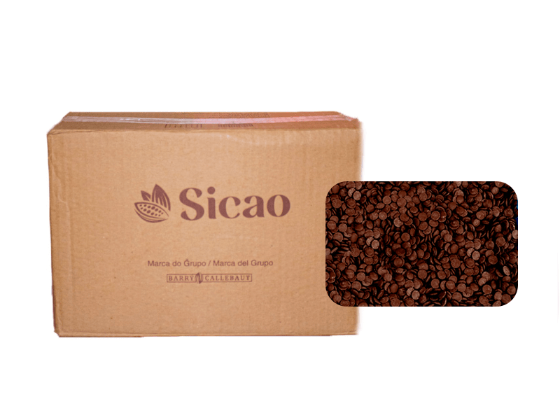 Chocolate Sicao Nobre Gotas Meio Amargo 10kg 