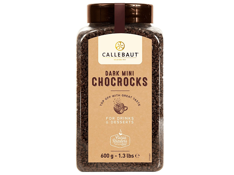 Chocolate Callebaut Dark Mini Chocrocks 600g 