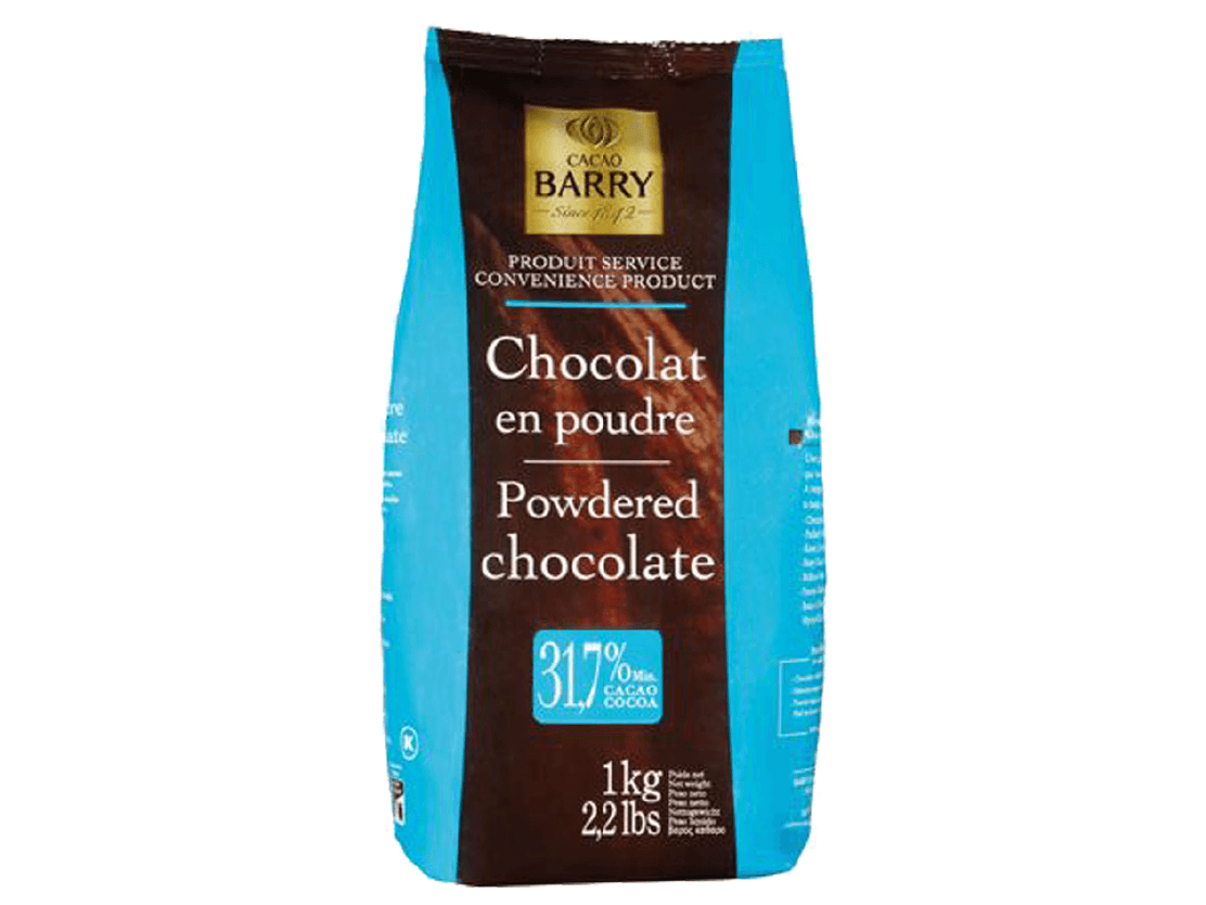 Chocolate em Pó Cacao Barry 31,7% Cacau 1kg