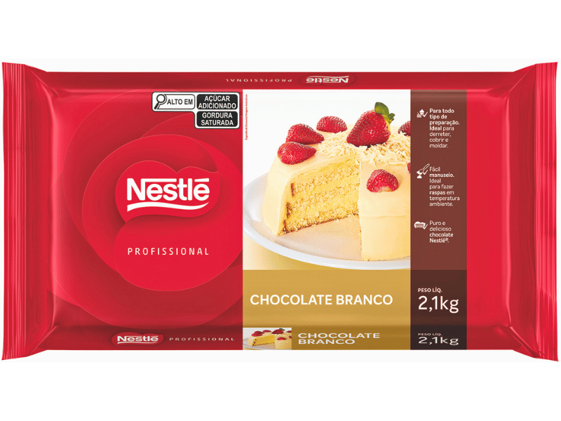 Chocolate Nestlé Branco 1kg