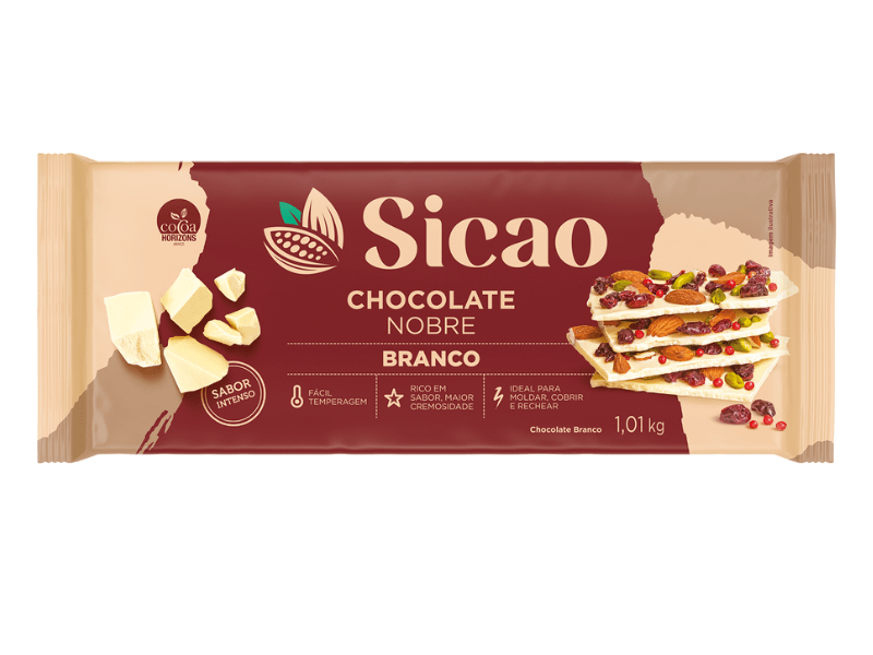 Chocolate Sicao Nobre Branco 1,01kg