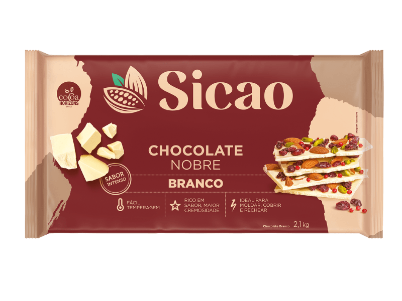 Chocolate Sicao Nobre Branco 2,1kg