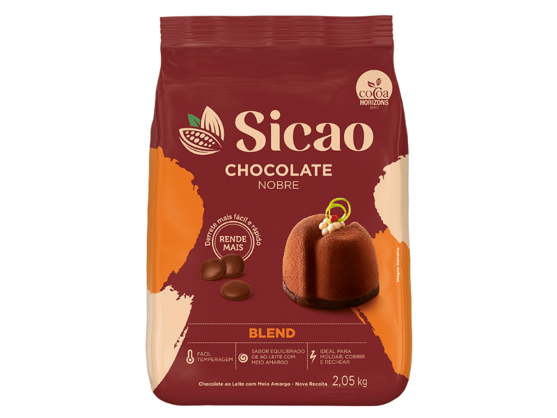 Chocolate Sicao Nobre Gotas Blend 2,05kg