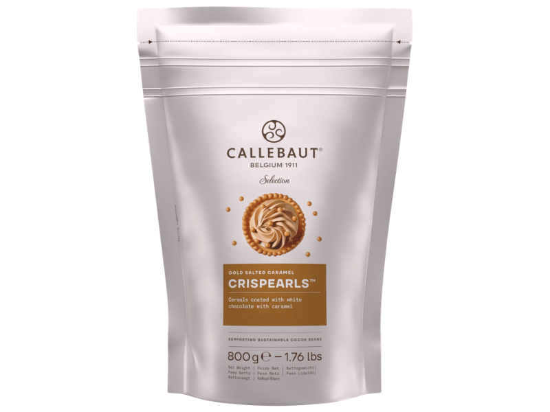 Crispearls Callebaut Selection Cereais de Chocolate Caramelo 800g